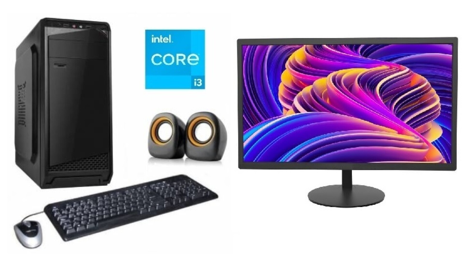 Combo Equipo Core I3 13100 + Monitor 19" Nuevos! 