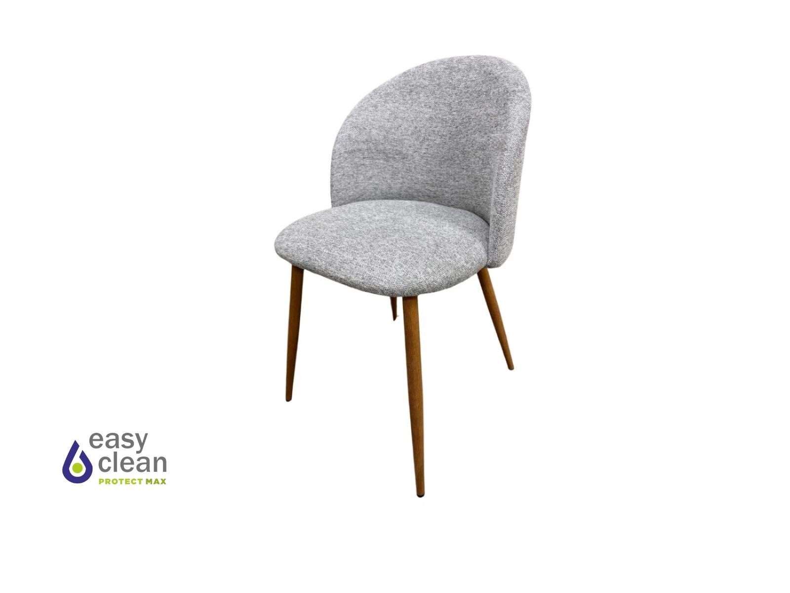 Silla MAYTE en Tela - Gris Melange 