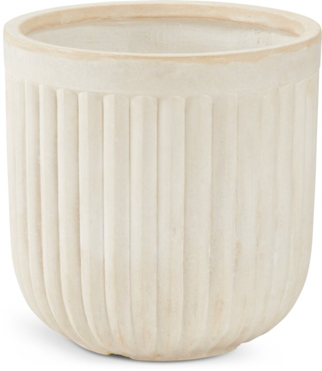Maceta de jardin BRILLEAND Ø29xH29 natural 