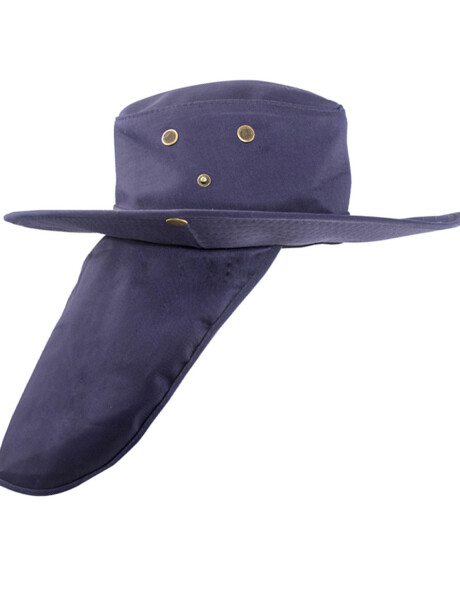 Sombrero Explorador con Cubrenuca Arye Azul