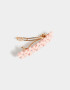 Hebillas Francesas Con flores Hebilla Francesa Flores & Strass - Rosa Claro