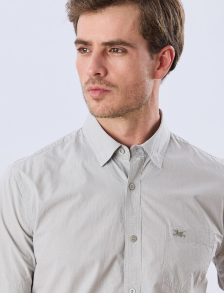CAMISA CUADROS ALGODÓN Verde