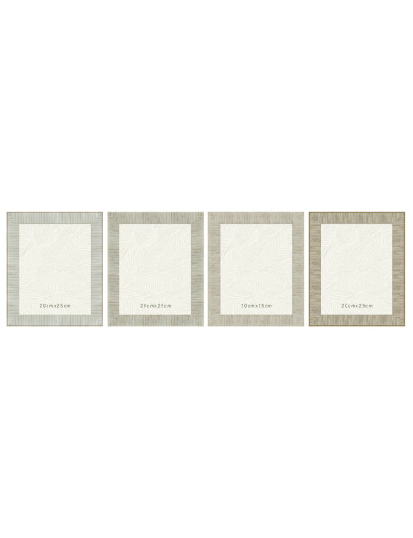 PORTARRETRATO PS 20X25CM TEXTURADA NATURAL CLARA PORTARRETRATO PS 20X25CM TEXTURADA NATURAL CLARA