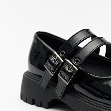 ZAPATO ASON Charol Negro