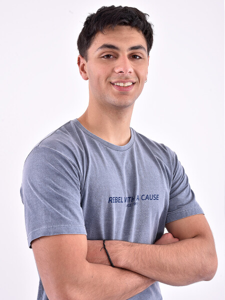 REMERA MIST REGULAR AZUL