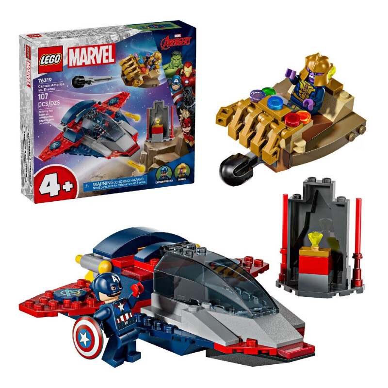 Capitán America vs Thanos Lego Capitán America vs Thanos Lego