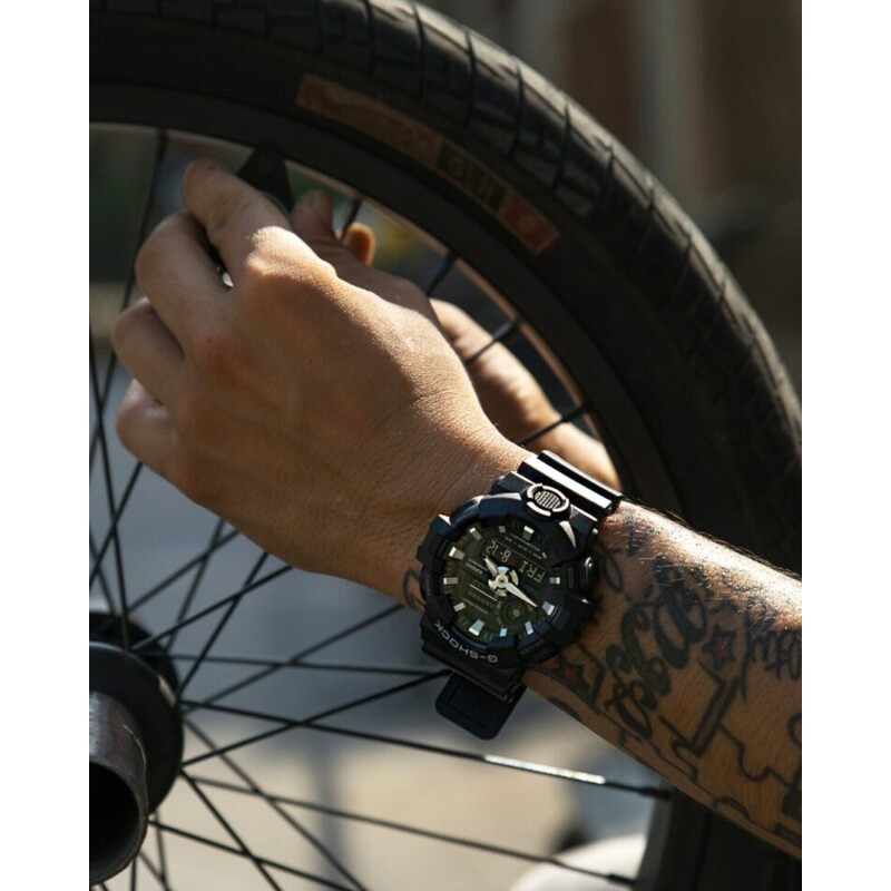 Reloj Análogo/Digital Casio G-Shock GA-700 Resistente Negro
