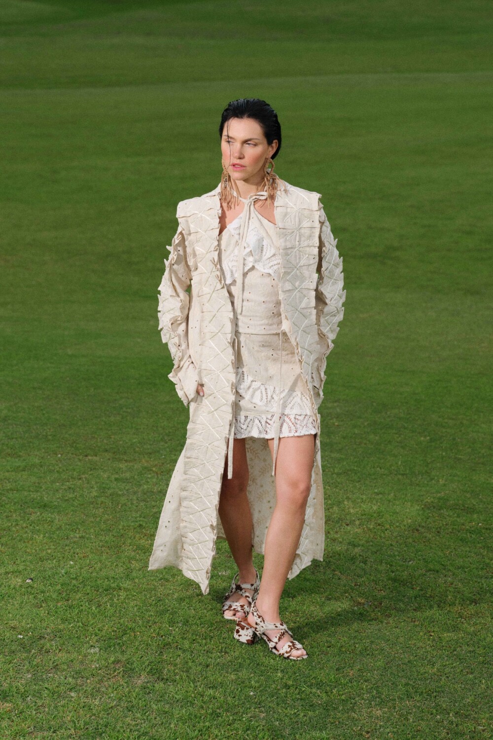 Dancing Queen Coat Crudo