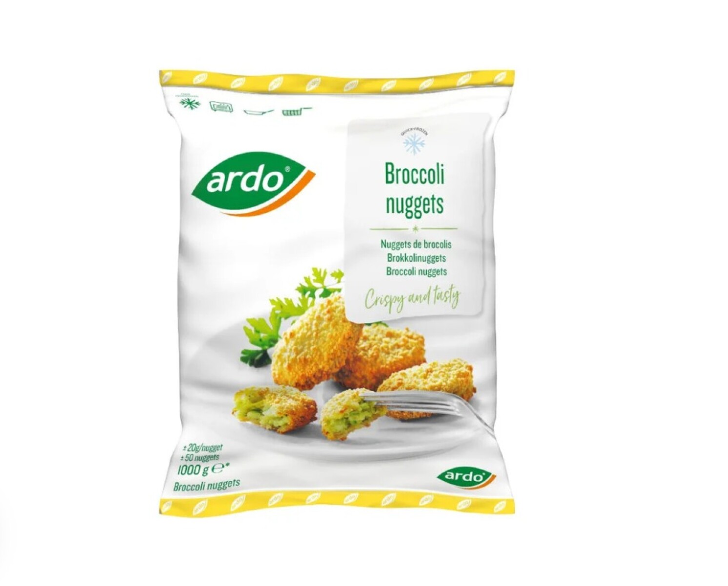 NUGGETS DE BRÓCOLI ARDO 1KG 