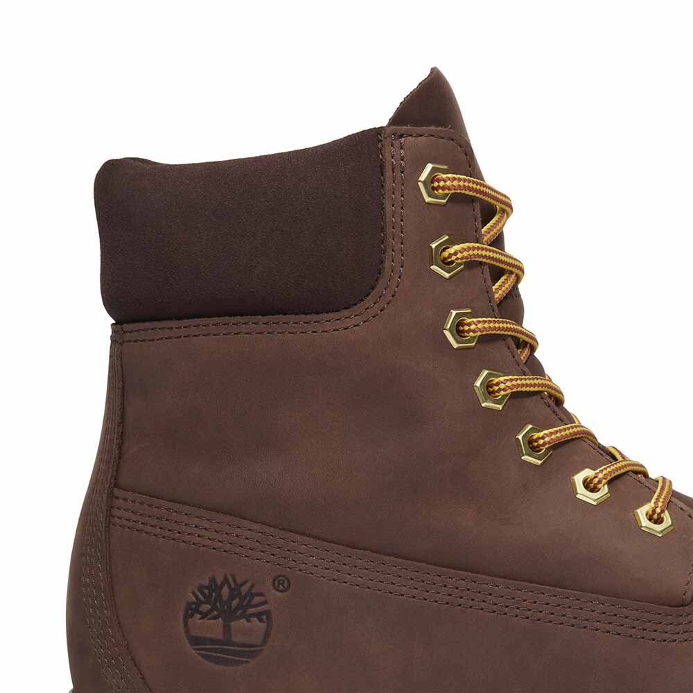 Botas Timberland Timberland 25 6 Inch Waterproof Hombre Dark Brown Full Grain