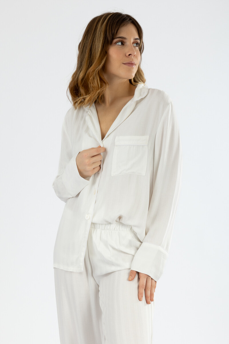 PIJAMA ORGANIC VISCOSE MARFIL