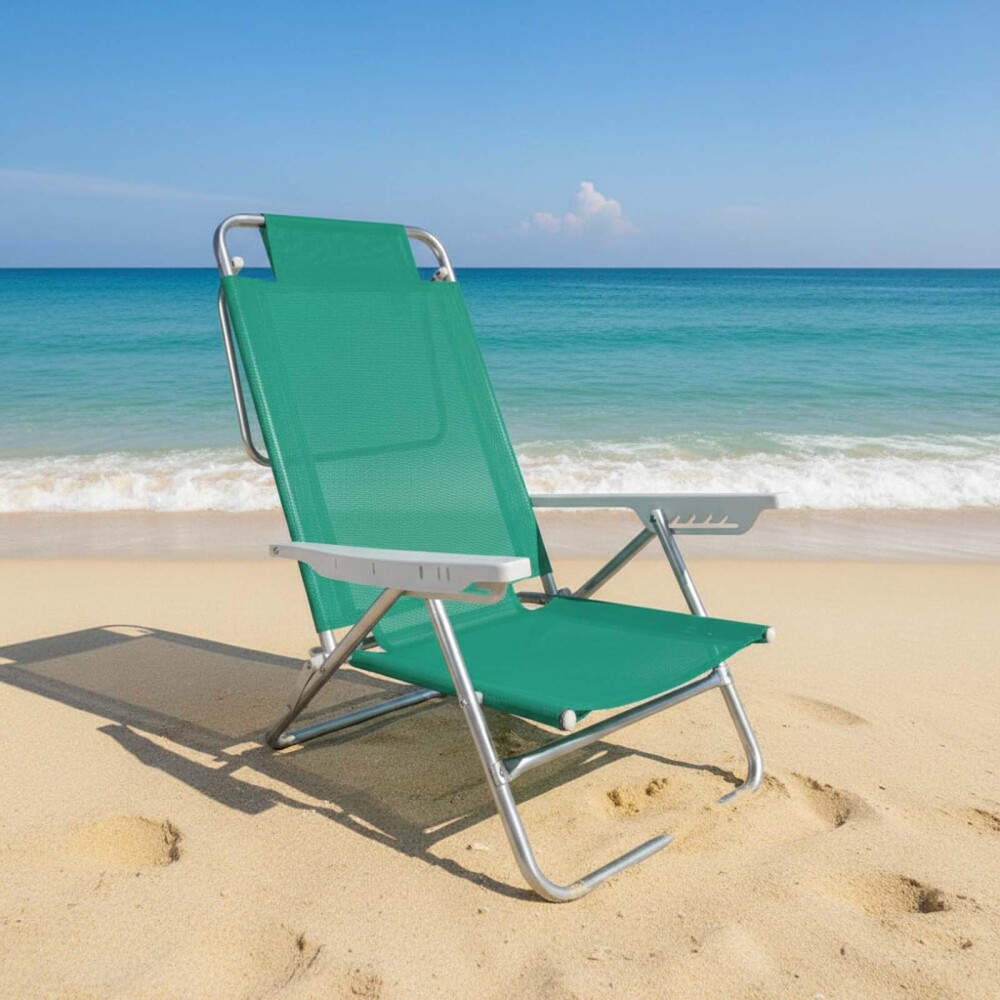 SILLA RECLINABLE PLAYA ALUMINIO MULTICOLOR SUMMER MOR