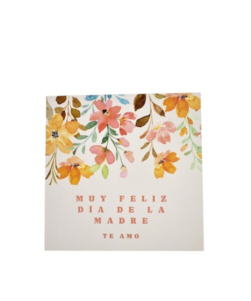 Tarjeta día de la madre 10x10. DISEÑO 5