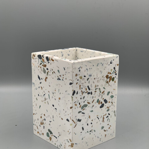 Portalapices de cerámica Terrazo