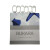 Cortina Baño Bukara con Argollas 180 x 180 cm 322 ESTRELLA AZUL