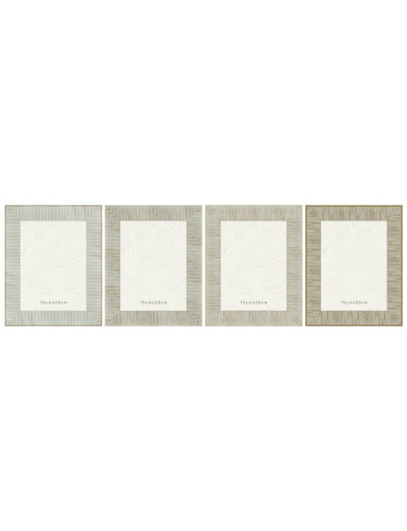 PORTARRETRATO PS 15X20CM NATURAL TEXTURADA CLARA PORTARRETRATO PS 15X20CM NATURAL TEXTURADA CLARA