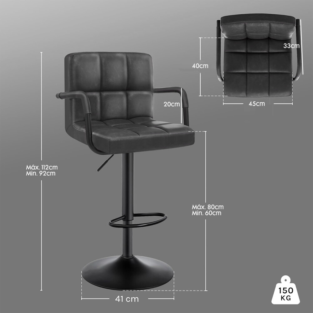 Butaca ecocuero Capitán Blanco