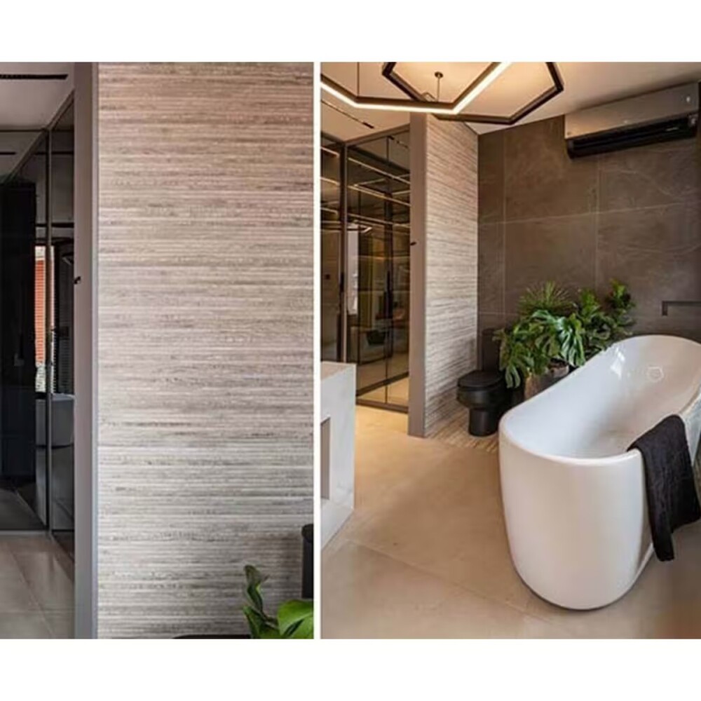 Porcelanato para pared Amsterdam Grid 50x100 cm Mate y Rectificado Porcelanato Para Pared Amsterdam Grid 50x100 Cm Mate Y Rectificado