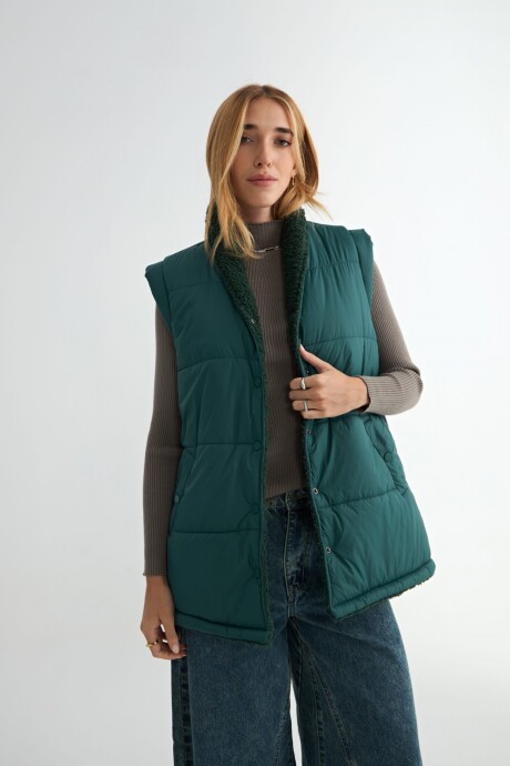 CHALECO SHERPA NOEMIE Verde