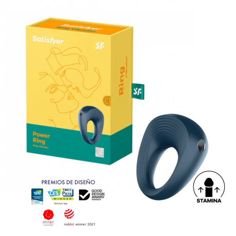 Anillo Vibrador Recargable Satisfyer Power Ring Anillo Vibrador Recargable Satisfyer Power Ring