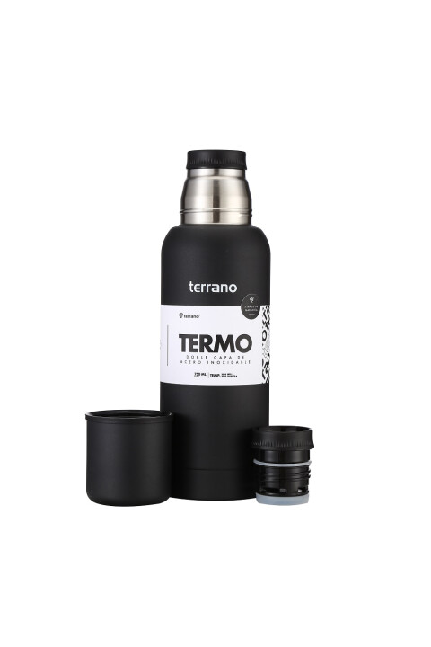 TERMO TERRANO SLIM 750ML NEGRO