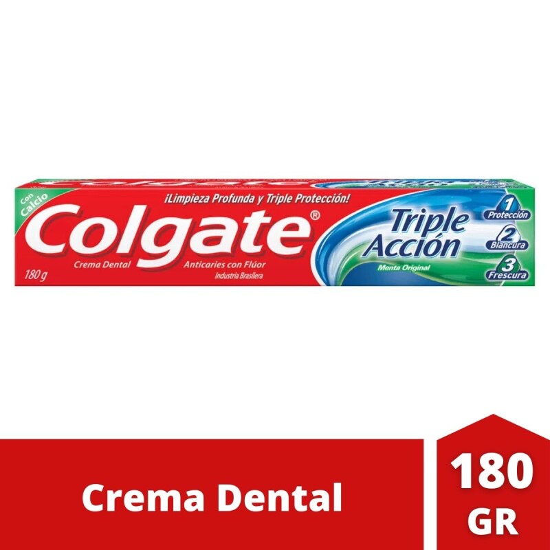 Pasta Dental Colgate Triple Acción 180 GR