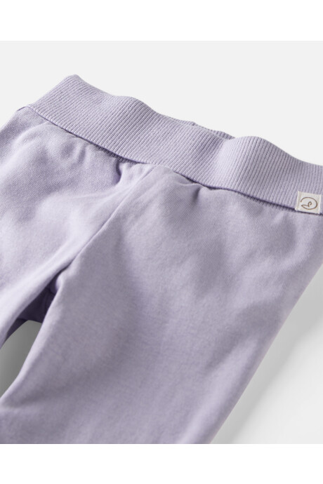 Pack dos pantalones de algodón orgánico Sin color