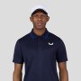 Tonal Stripe Polo - Hombre Midnight Navy