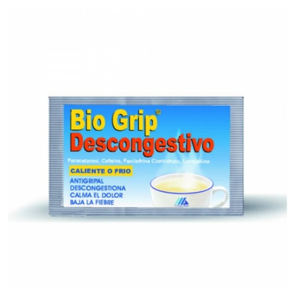 Bio Grip Descongestivo x 1 sobre soluble Bio Grip Descongestivo x 1 sobre soluble