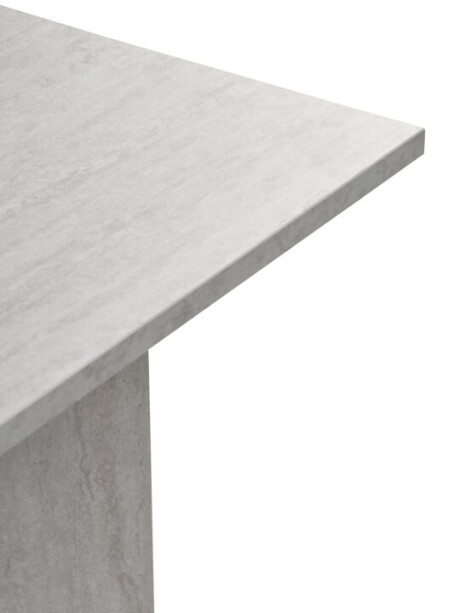 Mesa de comedor KRONDAL 90x180 travertino Mesa de comedor KRONDAL 90x180 travertino