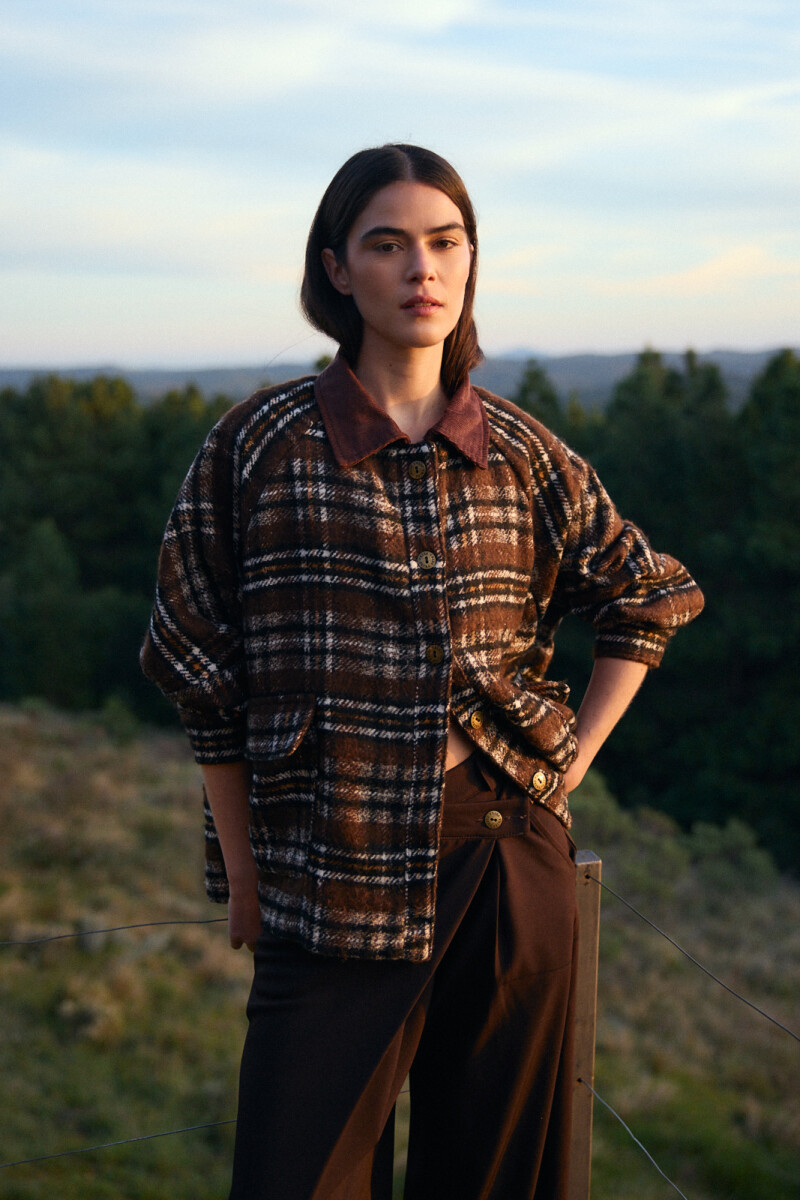 Chaqueta Firewood Cuadrille Marron