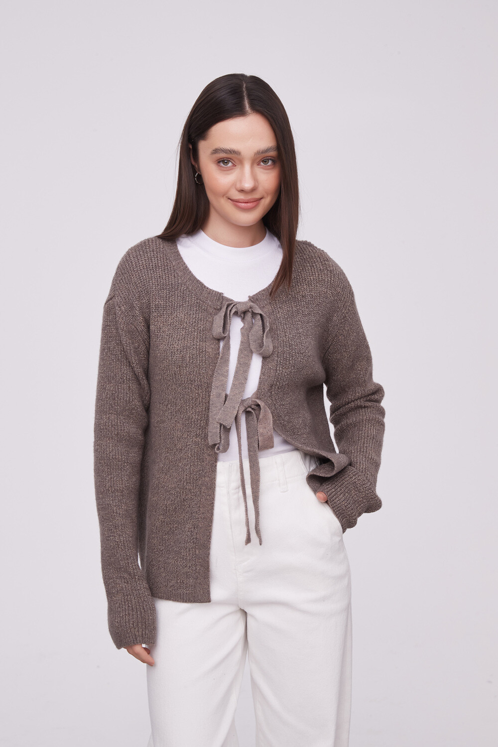 Cardigan Flove Taupe / Mink / Vison