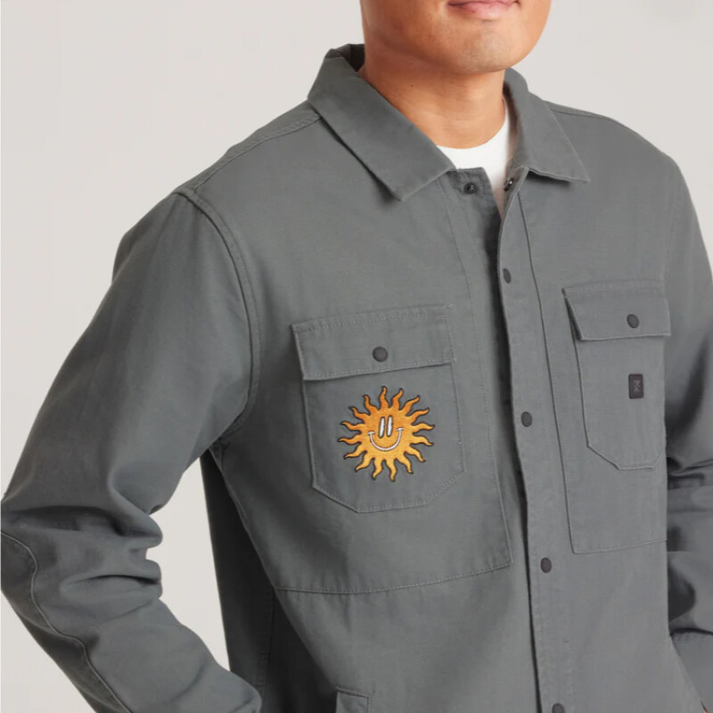 Campera Roark Hebrides Unlined - Gris Campera Roark Hebrides Unlined - Gris