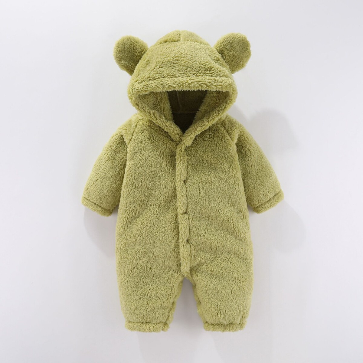 Body Oso Para Bebé Talle 3 Meses Polar - Verde 