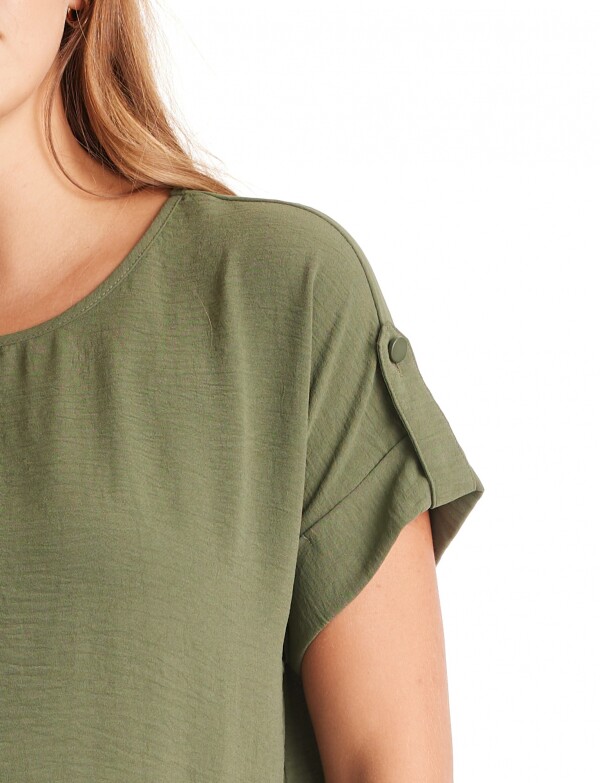 Blusa Crepe VERDE