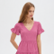 Vestido Kaleu Magenta Claro