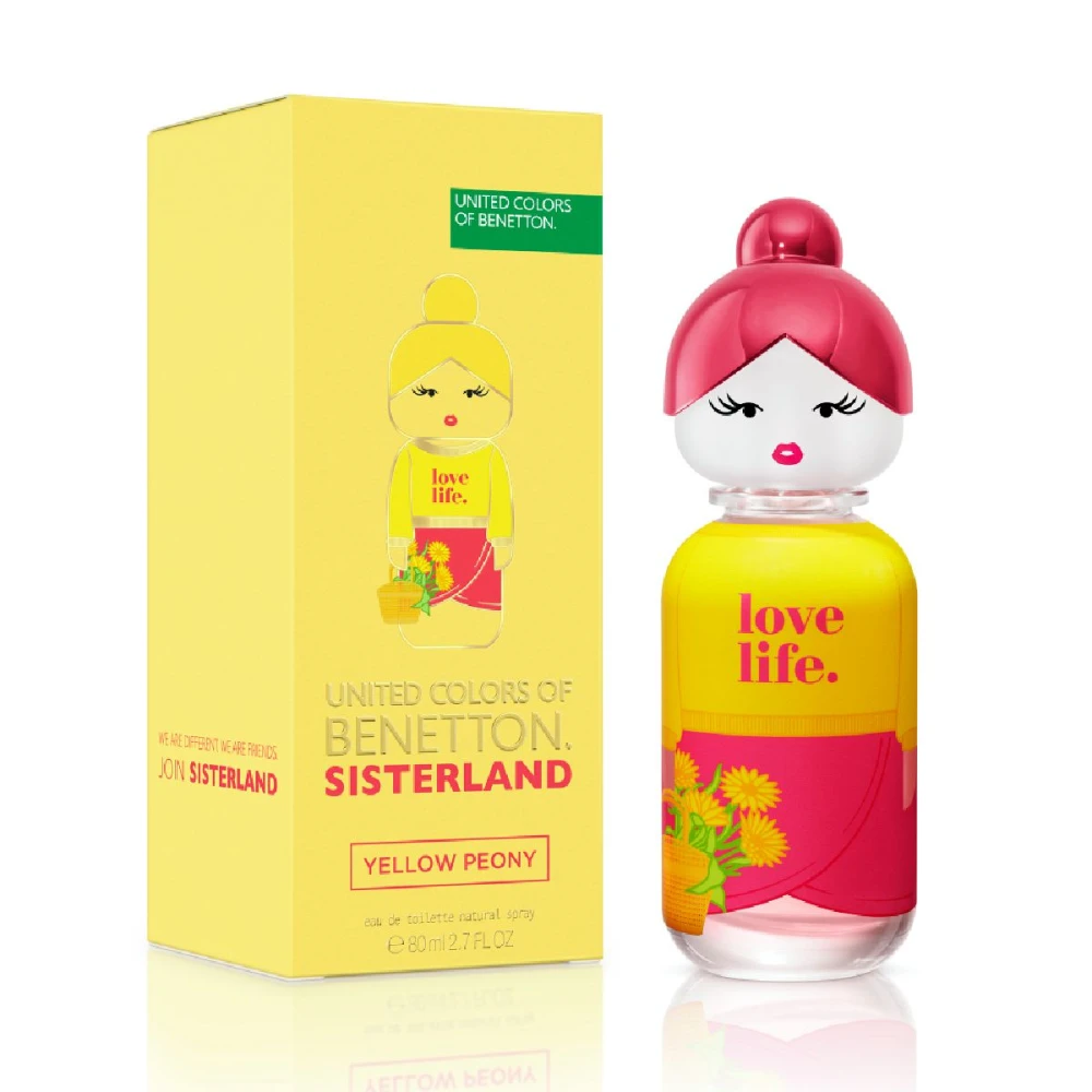 BENETTON SISTERLAN YELLOW CJ X 80 ML.