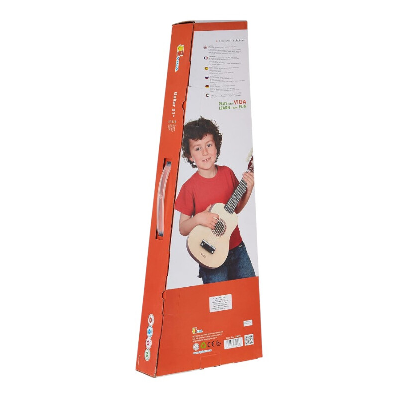 Guitarra De Madera Viga 53 cm Guitarra De Madera Viga 53 cm