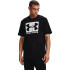 UA ABC CAMO BOXED LOGO SS-BRN BLK-001