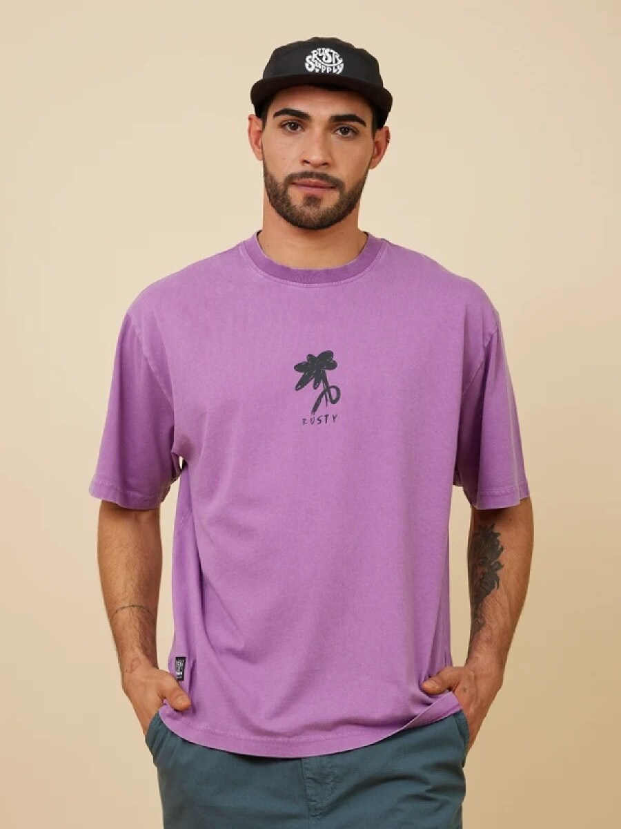 T-SHIRT RUSTY BEGET - VIOLETA 