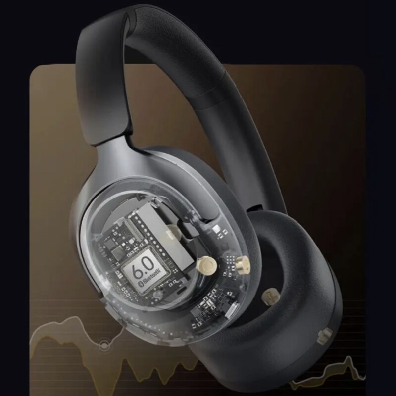 Auriculares inalámbricos Bluetooth Haylou S40 Anc Negro