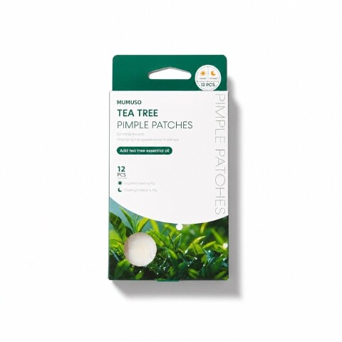PARCHES PARA GRANOS DE ÁRBOL DE TÉ (6 PARCHES PARA EL DÍA + 6 PARCHES PARA LA NO PARCHES PARA GRANOS DE ÁRBOL DE TÉ (6 PARCHES PARA EL DÍA + 6 PARCHES PARA LA NO