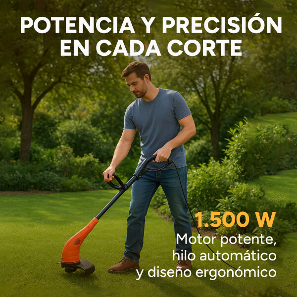 Bordeadora Electrica 1500w Tramontina Pasto Cortadora Cesped Bordeadora Electrica 1500w Tramontina Pasto Cortadora Cesped