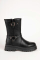 BOTA MUJER PADDOCK DESAN Negro