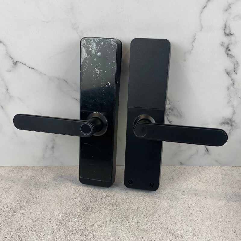 Cerradura inteligente con huella digital sin wifi NEGRO