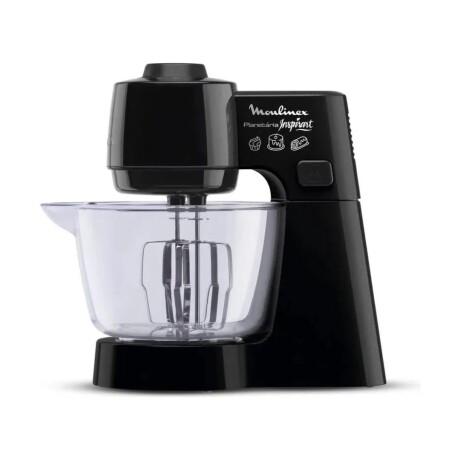 Batidora Planetaria Moulinex Inspirart | 500w | 5 Velocidades + Pulso | 3.2Lts | Color negro. Batidora Planetaria Moulinex Inspirart | 500w | 5 Velocidades + Pulso | 3.2Lts | Color negro.