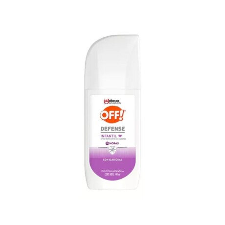 REPELENTE SPRAY OFF DEFENSE KIDS 100ML REPELENTE SPRAY OFF DEFENSE KIDS 100ML