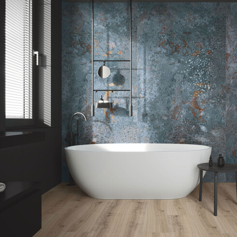 Porcelanato Piso y Pared 60x120 Piedra Azul GAMAS DE AZUL