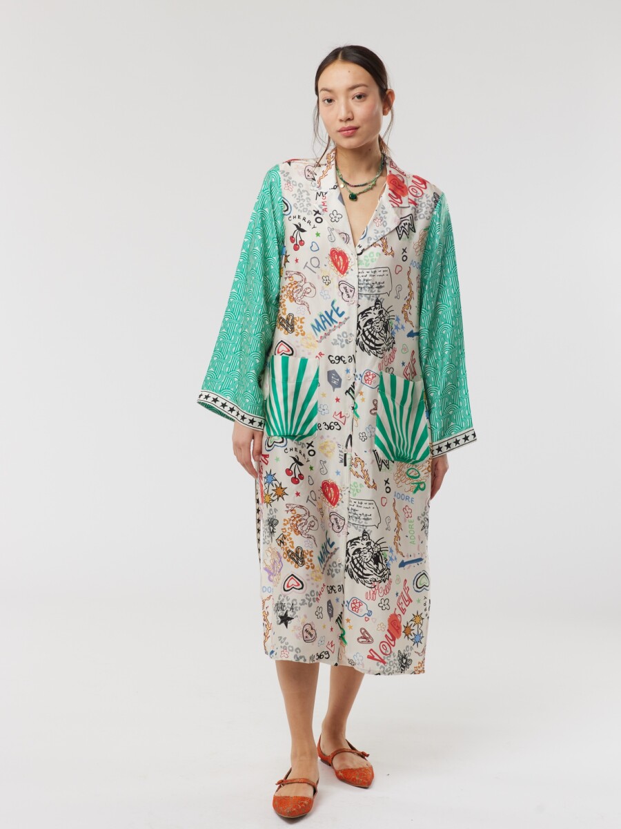 NOVA KIMONO DRESS 