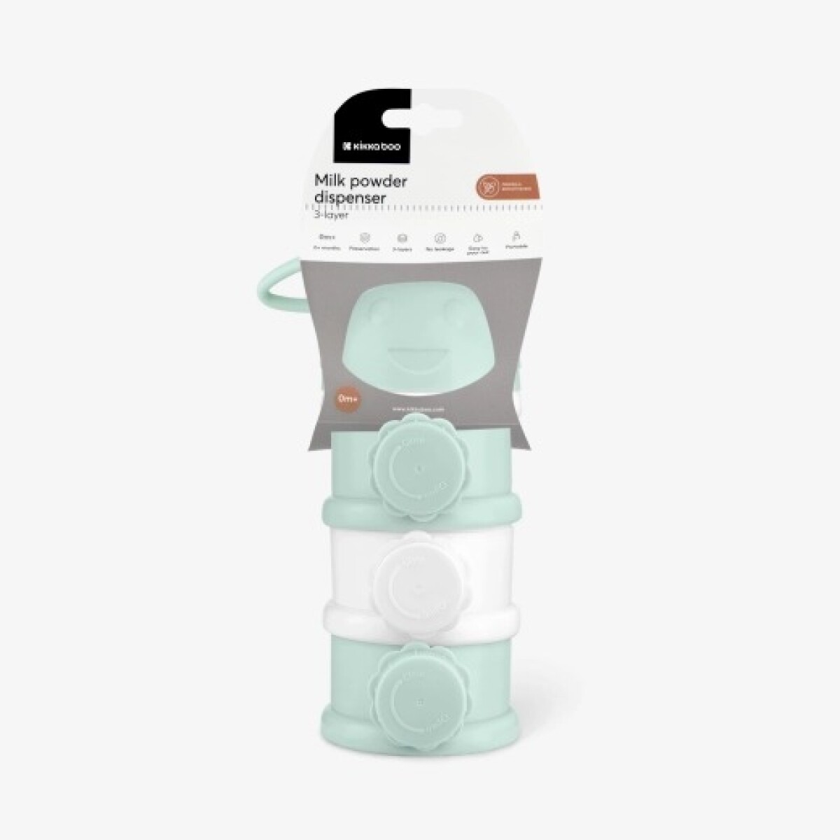 Dispensador complemento torre KIKKABOO - verde 